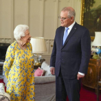 Reina Isabel II recibe a Morrison de Australia en Windsor