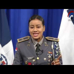 La teniente coronel Ana Jiménez Cruceta, la primera mujer en ser vocera de la Policía Nacional