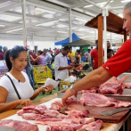 Comerciantes de carnes en el Merca-Santo Domingo paralizan ventas por alza en sus facturas de energía eléctrica