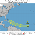 Centro Nacional de Huracanes pronostica onda tropical en el Atlántico producirá aguaceros y tormentas eléctricas