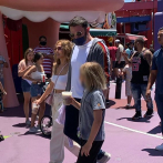 Jennifer López y Ben Afflek pasean en amor con sus hijos