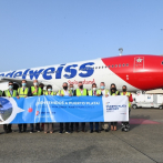 Aerolínea Edelweiss realiza vuelo directo desde Suiza a Puerto Plata