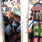 En medio de gran tumulto haitianos cruzan frontera