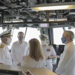 Abinader participa en celebración de Independencia de EEUU a bordo del Buque USS Billings