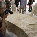 Piedra rara descubierta delineando los límites de la ciudad de la antigua Roma
