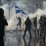 Protestan en Grecia contra vacunación obligatoria por Covid