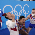 Rusos ganan medalla de oro en la gimnasia masculina