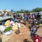 Mercados de la frontera repletos ayer de haitianos