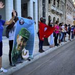 Jóvenes comunistas se manifiestan en La Habana por la 