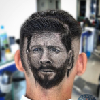 Barbero venezolano en el país se vuelve viral por hacer rostro de Messi