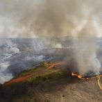 Incendio sigue propagándose en parque cerca de Sao Paulo