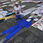 Familiares de desaparecidos protestan en el palacio presidencial de México