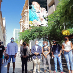 Un mural gigante en España homenajea al trompetista dominicano Nilo Caparrosa