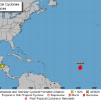 Onda tropical y vaguada provocarán aguaceros; Onamet vigila al huracán Larry categoría 3