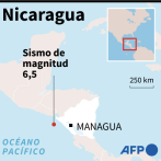 Sismo de magnitud 6.5 sacude a la costa oeste de Nicaragua