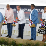 Pedro Martínez y el Gobierno construyen en alianza un complejo educativo en Manoguayabo