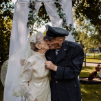 Después de 77 años juntos, por fin se hicieron sus fotos de boda