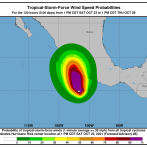 Rick tocará tierra el domingo como huracán categoría 2 en Pacífico mexicano