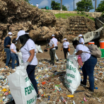Recolectan cientos de residuos en playa del Fuerte San Gil de Santo Domingo