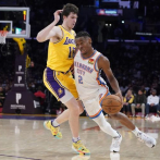 Thunder remonta y vence otra vez a Lakers sin LeBron