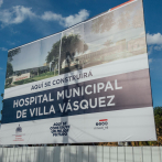 Anuncian construcción de hospital en Villa Vázquez