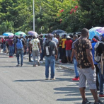 Migración tramita permisos para que 800 haitianos salgan del sur de México