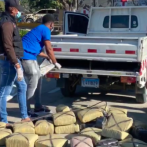 Cesfront decomisa 41 pacas de marihuana en Elías Piña