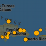 Se registra un sismo de 5.3 grados en Haití, al Oeste de Jimaní