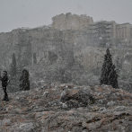 Grecia registra nevadas y frío excepcionales