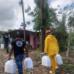 Asisten a familias afectadas por las lluvias en Puerto Plata