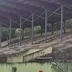 El principal estadio de béisbol de La Vega está abandonado