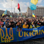 Cientos de personas se manifiestan en España contra la guerra en Ucrania