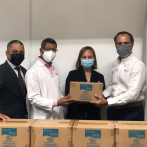 LAM realiza donación de gel antibacterial a hospitales