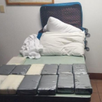 Incautan 13 paquetes de cocaína dentro de almohadas en Aeropuerto de Puerto Plata