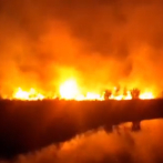 Se registra incendio “provocado” en Laguna La Ciénaga en Cabarete