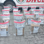 DNCD se incauta de 140 paquetes de cocaína que serían llevados a Bélgica