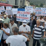 Marchan y protestan por muerte de José Gregorio Custodio en San José de Ocoa