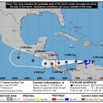 Emiten vigilancia de huracán y tormenta tropical para Nicaragua y Costa Rica