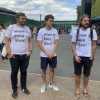 Cuatro activistas con camisetas de Peng en Wimbledon son registrados