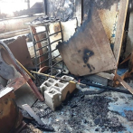 Afectados por incendio de San José de las Minas en Santiago reclaman ayuda al Gobierno
