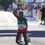 La etíope Gotytom Gebreslase fue la ganadora del maratón en el Mundial