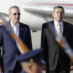 El presidente dominicano llega a Colombia para la investidura de Petro