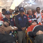 Luego del rescate, mineros son trasladados al hospital Ramón de Lara en Santo Domingo Este