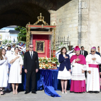 Abinader rindió honores a la Virgen de la Altagracia
