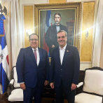 Magín Díaz habla con el presidente Luis Abinader por más de media hora