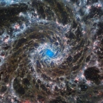 En imágenes: Nuevos detalles de la Galaxia Fantasma capturados por el telescopio James Webb