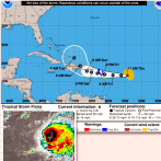 Onamet emite alerta meteorológica temprana por posibles condiciones de tormenta tropical Fiona