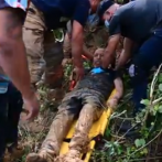 Hombre casi pierde la vida tragado por un charco de lodo en Puerto Rico