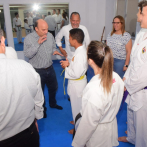El Club Naco entrega remozada las instalaciones de karate