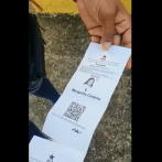 Mesa de votación solo imprimía votos a favor de Margarita Cedeño, en Villa Mella